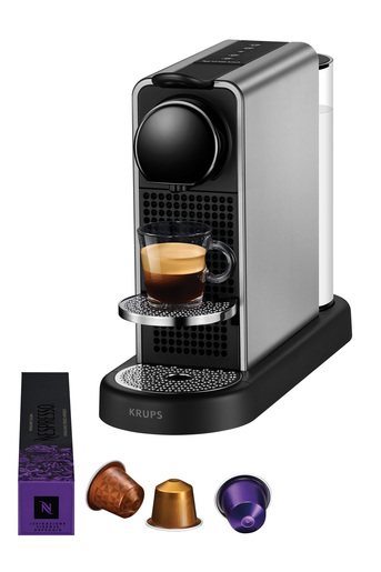 Macchina per caffè a capsule Nespresso «CitiZ Platinum» KRUPS