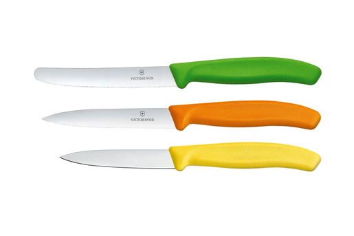 Couteau à légumes lame ondulée (Lot de 2)